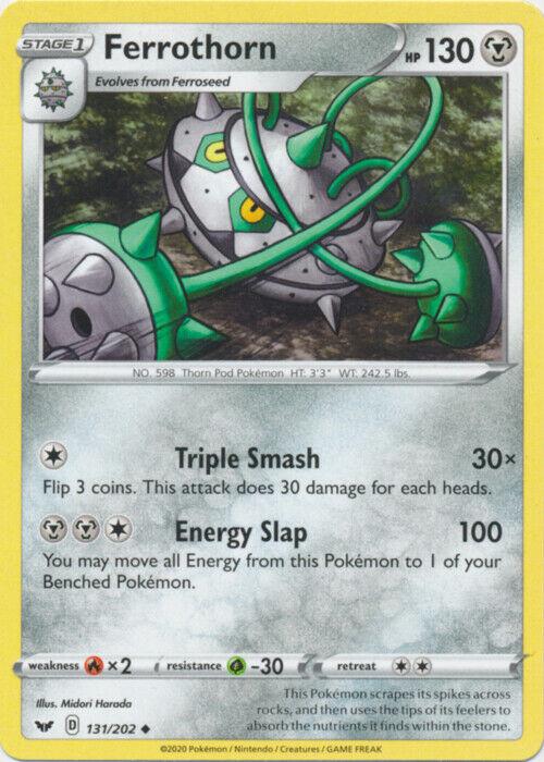 How Much Is A Ferrothorn Pokemon Card Worth
