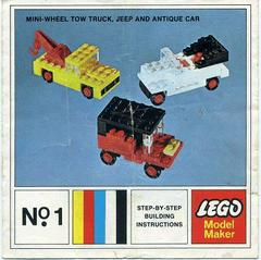 Mini-Wheel Model Maker #1 LEGO Samsonite Prices