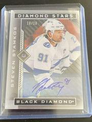 Steven Stamkos [Autograph] #BDS-SS Hockey Cards 2021 Upper Deck Black Diamond Stars Prices
