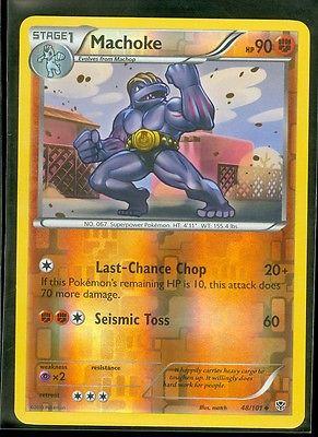 Machoke [Reverse Holo] #48 Prices | Pokemon Plasma Blast | Pokemon Cards