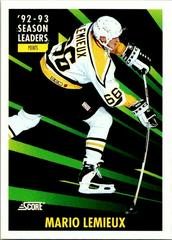 Mario Lemieux Hockey Cards 1993 Score Prices
