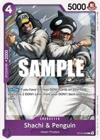 Shachi & Penguin ST10-008 One Piece Ultra Deck: The Three Captains