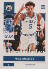 Paolo Banchero #2 Basketball Cards 2022 Panini Chronicles Draft Picks Prices