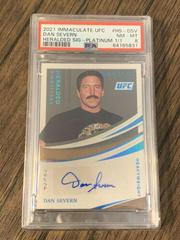 Dan Severn Ufc Cards 2021 Panini Immaculate UFC Heralded Signatures Prices