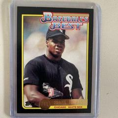 Frank Thomas Baseball Cards 1992 Topps McDonald's Baseball's Best Prices
