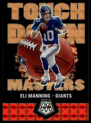 Eli Manning [Orange Fluorescent] #TM13 Football Cards 2020 Panini Mosaic Touchdown Masters Prices