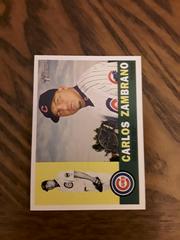 Carlos Zambrano #182 Baseball Cards 2009 Topps Heritage Prices