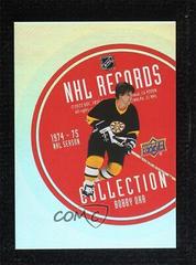 Bobby Orr [Platinum] #RB-3 Hockey Cards 2021 Upper Deck Record Collections Prices