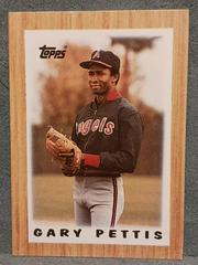 Gary Pettis Baseball Cards 1987 Topps Mini League Leaders Prices