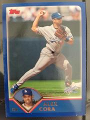 Alex Cora #586 Baseball Cards 2003 Topps Prices