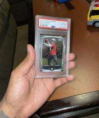 Derek Carr [With Ball Refractor] Football Cards 2014 Topps Chrome Mini Prices
