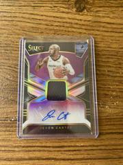 Jevon Carter [Purple] #JCT Basketball Cards 2018 Panini Select Rookie Jersey Autographs Prices