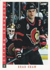 Brad Shaw #15 Hockey Cards 1993 Score Prices