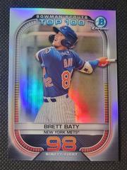 Brett Baty Baseball Cards 2021 Bowman Scout’s Top 100 Prices