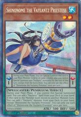 Shinonome The Vaylantz Priestess [Collector's Rare] YuGiOh Tactical Masters Prices