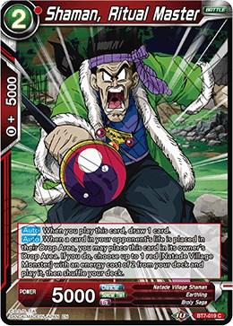 Shaman, Ritual Master [Foil] BT7-019 Dragon Ball Super Assault of the Saiyans