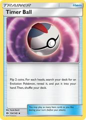 Timer Ball #134 Pokemon Sun & Moon Prices