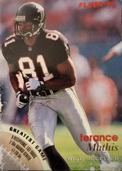 Terance Mathis #8 Football Cards 1996 Fleer Prices