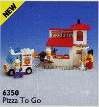 LEGO Set | Pizza To Go LEGO Town