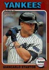 Giancarlo Stanton #33 Baseball Cards 2024 Topps Heritage Chrome Prices