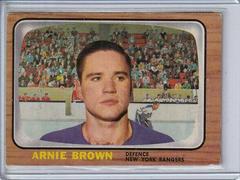Arnie Brown Hockey Cards 1966 Topps Prices