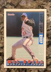 Mel Rojas Baseball Cards 1995 Bazooka Prices