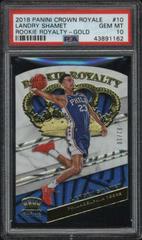 Landry Shamet [Gold] Basketball Cards 2018 Panini Crown Royale Rookie Royalty Prices