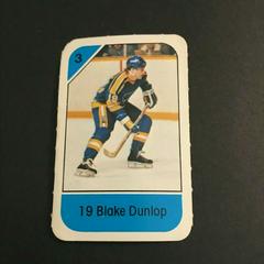 Blake Dunlop Hockey Cards 1982 Post Cereal Prices
