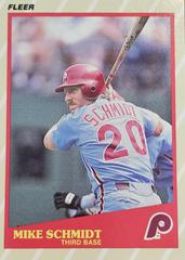 Mike Schmidt #36 Baseball Cards 1989 Fleer Superstars Prices