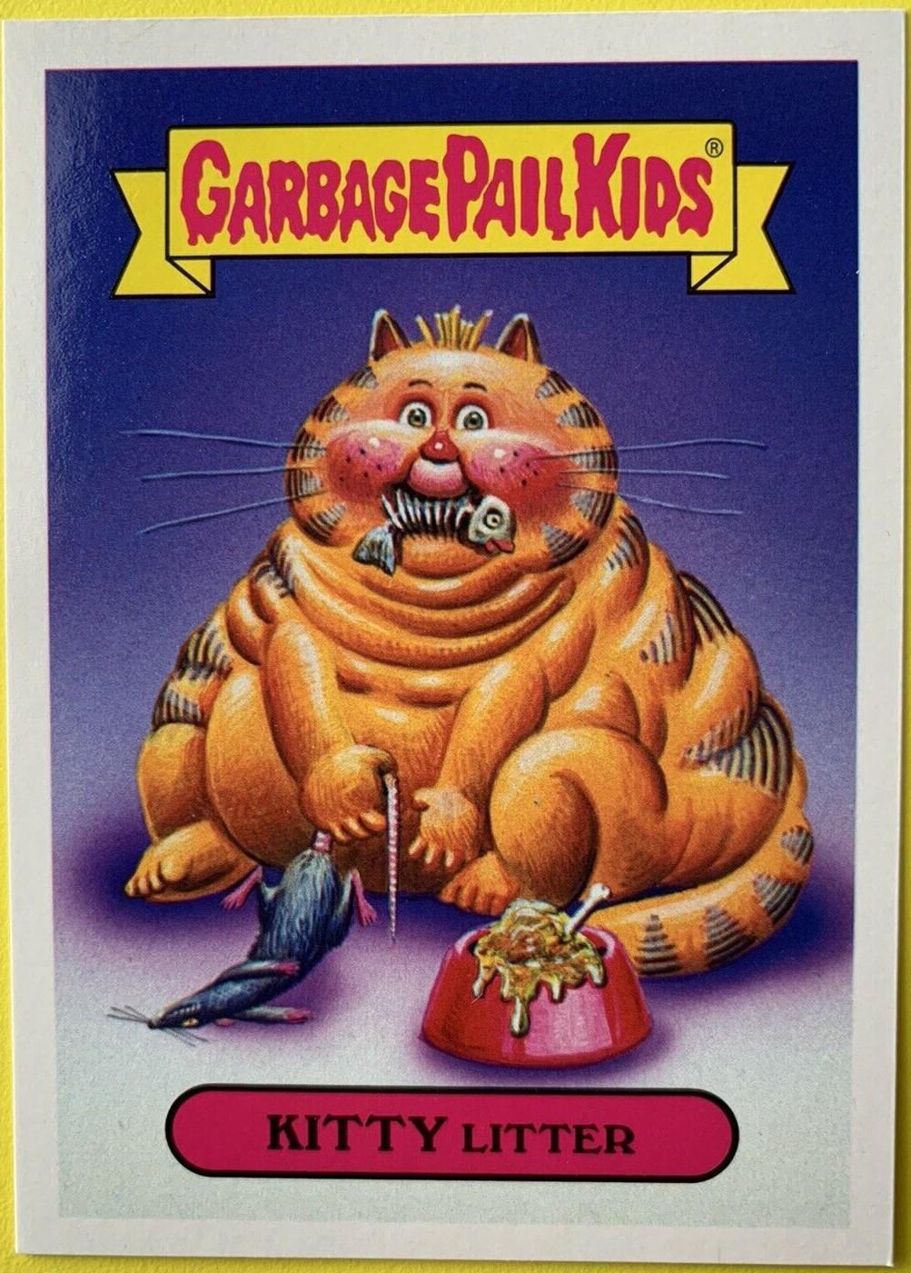 KITTY Litter #5b Garbage Pail Kids We Hate the 80s