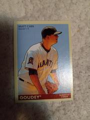 Matt Cain #171 Baseball Cards 2009 Upper Deck Goudey Prices