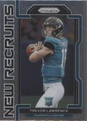 Trevor Lawrence #NR-1 Football Cards 2021 Panini Prizm New Recruits Prices