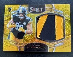 Pat Freiermuth [Gold] #JS-PFR Football Cards 2021 Panini Select Jumbo Rookie Swatch Prices