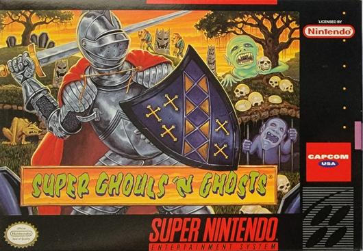 Super Ghouls 'N Ghosts Cover Art