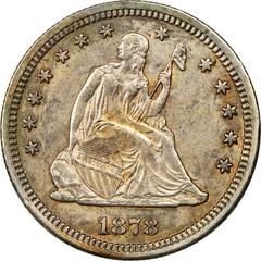 1878 [PROOF] Coins Seated Liberty Quarter Prices
