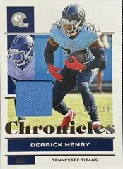Derrick Henry [Jersey] #99 Football Cards 2021 Panini Chronicles Prices