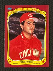 John Franco #39 Baseball Cards 1986 Fleer Star Stickers Prices