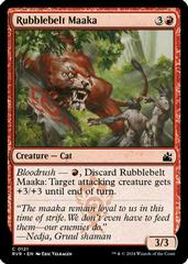 Rubblebelt Maaka [Foil] #121 Magic Ravnica Remastered Prices
