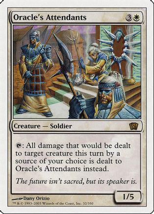 Oracle's Attendants [Foil] Magic 8th Edition