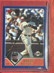 Barry Bonds [Red Topps Logo] Baseball Cards 2003 Topps Prices