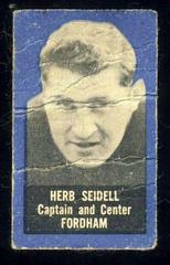 Herb Seidell Football Cards 1950 Topps Felt Backs Prices
