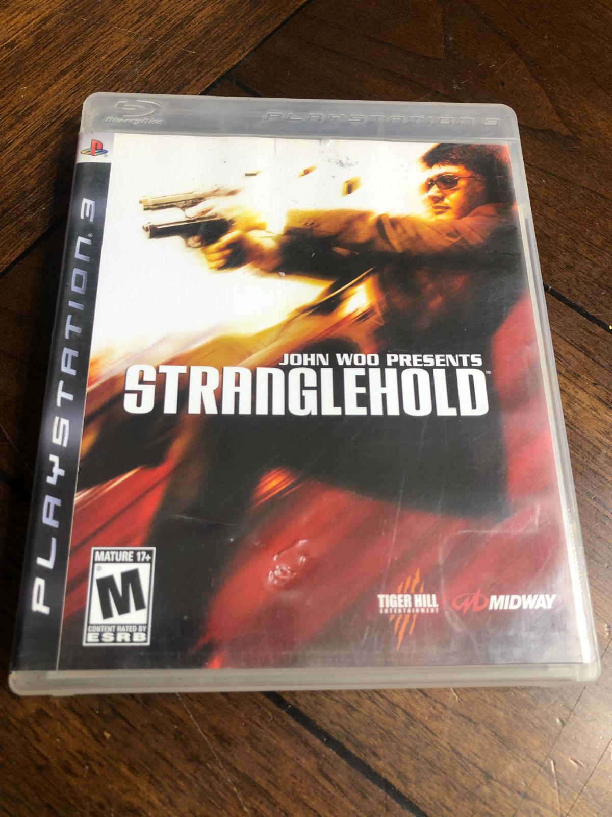 Stranglehold Item, Box, and Manual Playstation 3