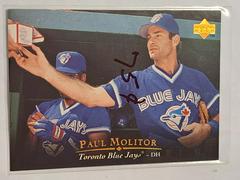 Paul Molitor #285 Baseball Cards 1991 Upper Deck Prices