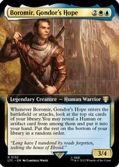 Boromir, Gondor's Hope [Extended Art] #132 Magic Lord of the Rings Commander Prices