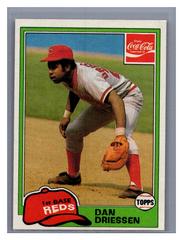 Dan Driessen #4 Baseball Cards 1981 Coca Cola Prices