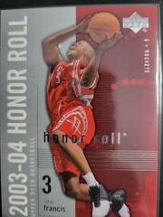 Steve Francis Basketball Cards 2003 Upper Deck Honor Roll Prices