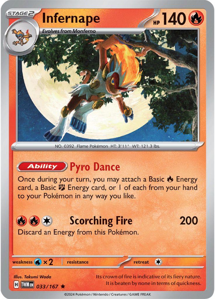 Infernape [Holo] #33 Prices | Pokemon Twilight Masquerade | Pokemon Cards