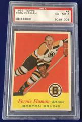 Fern Flaman #4 Hockey Cards 1957 Topps Prices
