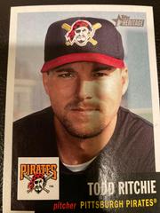 Todd Ritchie #132 Baseball Cards 2002 Topps Heritage Prices