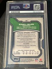 Stats | Russell Wilson [Running] Football Cards 2012 Topps Strata